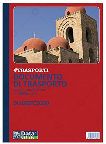 Blocco Ddt 29,7x21 Centimetri Documento di Trasporto a Triplice Copia Autoricalcante Du1687cd330 5 Pezzi