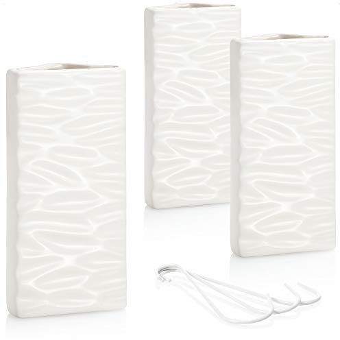 COM-FOUR® 3x luftfuktare uppvärmning, radiator luftfuktare med vågmönster