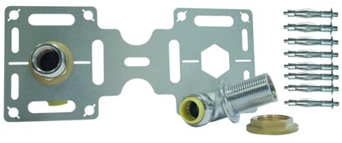 TOUTUB® Kit platine raccordement de douche Ø16