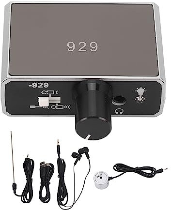 Candeon Detector De Fugas De Tubería De Agua, Detector De Fugas De Agua Subterránea Monitor De Fugas De Tuberías De Agua Máquina Kit Detección De Fugas De Agua a Batería con Sondas Y