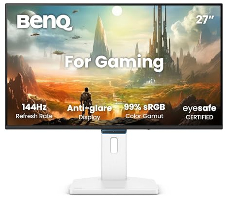 BenQ GW2790TE 27 Zoll 144Hz FHD IPS Monitor, USB-C, Eye-Care, Low Blue Light, Flicker-Free, TÜV-Zertifiziert, ergonomisch, Home Office