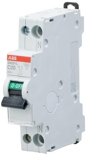 Abb-entrelec sn201l-c20 - Interruptor automático magnetotermico