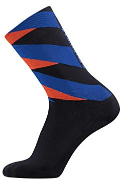 GORE WEAR Unisex Essential Signal Socken, Black/Fireball, 41-43 EU