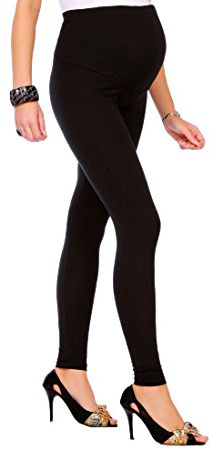 FUTURO Fashion ON® – gravidleggings – ankellängd – mycket varm & tjock – av bomull – fleece inuti – bekväm – storlek 36–50