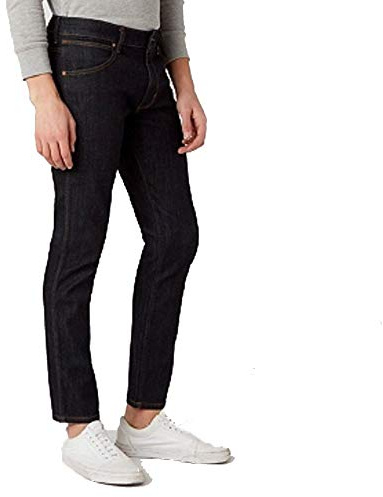 Wrangler Men's Larston Slim Jeans, Blue (Dark Rinse A), 38W 34L UK