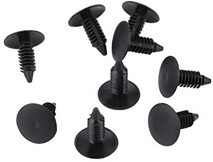 Kit de Bouchons Trou Montage Voiture, 100 Pièces Assortiment, Boîte Rangement, Plastique Automobile Durable, Ajustement Universel pour Maintenance Auto, Utilisation Famille, Projet