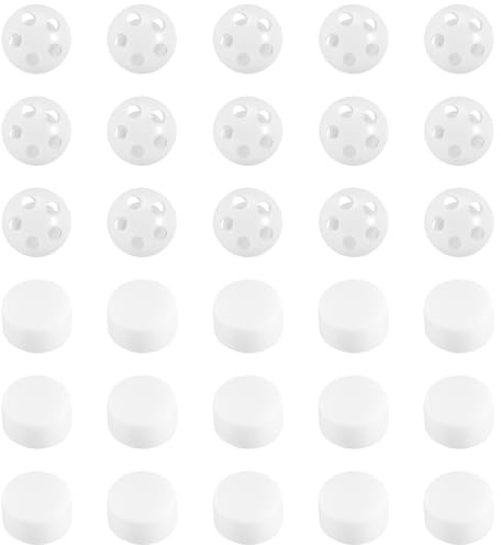 30 Pièces Squeaker Plastique Grelot,Dodu Hochet Boîte,Balles De Hochet À Coudre,Réparation De Bruit De Jouet,Remplacement Pour Accessoires Pour Animaux Hochet(2Forme)
