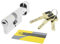 Yale HSKP3030NM4 Cilindro De Alta Seguridad Niquelado 30 x 30 mm Llave - Botón