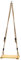 LittleTom Gartenschaukel Holz Kinder - 38x20 Holzschaukel Kinder Outdoor - Kinder Schaukel für Garten Spielhaus Schaukel Baumschaukel Kinder - Indoor Swing Schaukel Kinderzimmer Kinderschaukel Holz