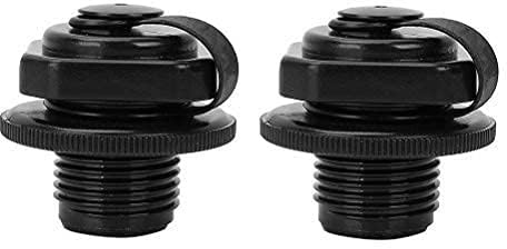 CHJIEJIE - Lot de 2 Bouchons de Valve - avec Filetage - 22 mm - Idéaux pour Kayak, canots pneumatiques, Matelas pneumatiques, Bateaux de pêche, canoës, Bateaux