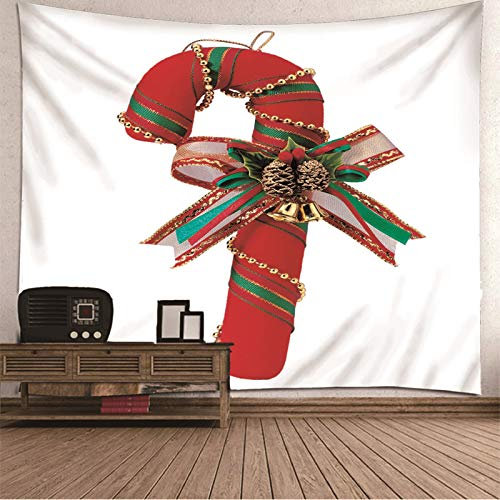 Banemi Wandbehang Aesthetic, Krückenklapperschlange und Lasso Rot Weiss Polyester Wandteppich Bruder 240X220cm