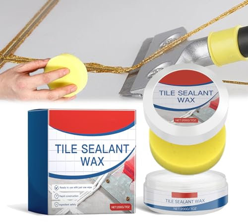 Cera Isolante per Fughe Di Piastrelle, Crema Isolante per Fughe Di Piastrelle Da Pavimento E Pareti, Cere per Sigillare Le Giunture Delle Piastrelle, Per Pavimenti in Pietra E Pareti in Pietra