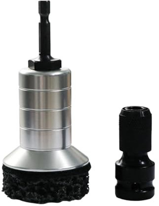 Genérico Limpiador De Espárragos De Rueda - Juego De Discos De Limpieza Reutilizables para Bujes De Frenos | Herramienta Portátil para Reacondicionar Equipos Mecánicos De Aleación De Aluminio