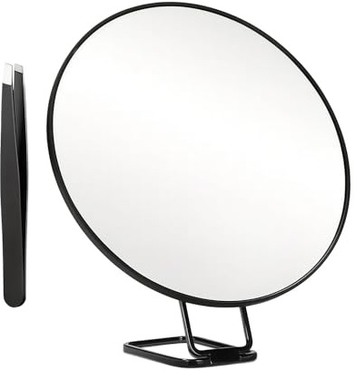 Förstoringsspegel 30X Vikbar Rese-Kosmetikspegel i Glas