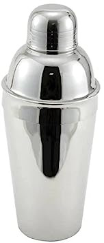 Winco 16 Oz Deluxe Bar Shaker, 3-Pc Set, SS