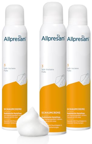 Allpresan Fuß spezial Nr. 3 Schaum-Creme - Fußcreme für sehr trockene Füße - Zur täglichen Fußpflege sehr trockener Haut 200 ml (3)