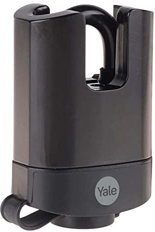 Yale - Y221B/52/125/1 High Security 51mm Weatherproof Padlock - Closed Hardened Steel Shackle - 3 Keys