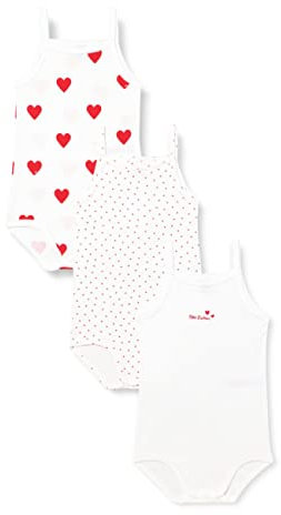 Petit Bateau Baby MädchenTrägerbody (3er Pack) , Variante 1, 18 Monate