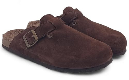 Grunland Sabot da Uomo Peluche | BOBO CB2247 Marrone 41