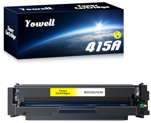 415A Gelb Toner Mit Chip Kompatible für HP W2032A 415A Toner Gelb 415A Y für Toner HP Color Laserjet Pro MFP M479fdw M479fnw M479dw M479fdn M454dw M454dn W2030A