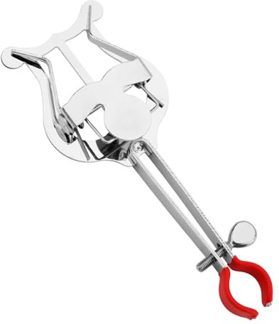 Marschgabel Clip für Trompete, 14x5,3x2 cm Silberfarben Leicht Trompeten-Anklemmgabel Notenclip Instrumentenzubehör zum Üben für Anfänger in der Marschkapelle
