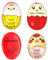 4Pcs Colour Changing Egg Timers for Boiling Eggs, Egg Timer, Egg Timers for Boiling Eggs, Boiled Egg Timer, Kitchen Tool for Breakfast,Cooking Kitchen Home Use