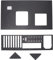 Châssis Ouvert Bricolage pour Carte Mère ATX M‑ATX ITX, Boîtier PC Open Air MK 01 Boîtier D'ordinateur de Jeu, Accessoires pour Cartes Mères SSD HDD dans Les 305 X 245 Mm