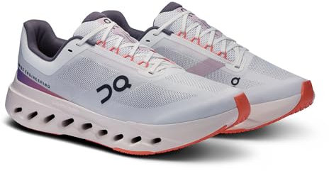 On Cloudsurfer Next Sneaker für Herren, Weiß/Flamme, 47 EU