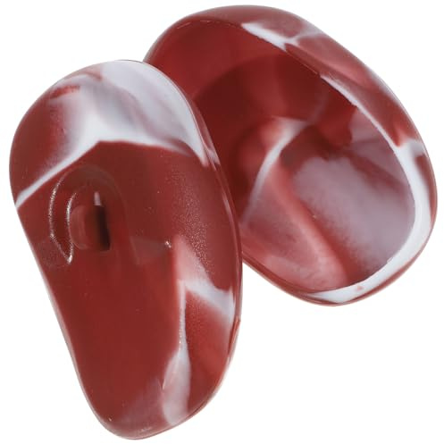 Healeved 1paio Cuffie Silicone Impermeabili Per Colorazione Copertura Per Orecchie La Accessorio Per Parrucchieri e