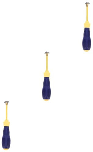 HOMSFOU 3piezas Herramienta De Eliminación De Lechada y Calafateo Limpiador De Juntas y Rascador De Azulejos Herramienta Duradera Para Uso Cocinas y Baños