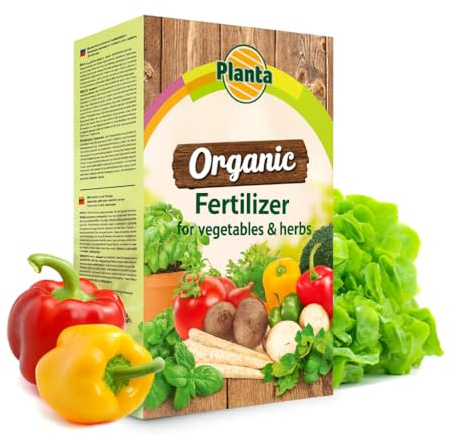 Organic Fertilizer for Vegetables & Herbs 1.8 kg – Long-Lasting Nutrient Release up to 120 Days – Natural Soil Improver – Boosts Yield, Growth & Soil Fertility