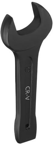 QUARKZMAN Einstückiger Schlagringschlüssel 42mm Metrisch CR-V Stahl Einseitiger Maulschlüssel Backlack U-förmiger Kopf Schlüssel Handwerkzeug Für Mechanische Kfz-Reparatur