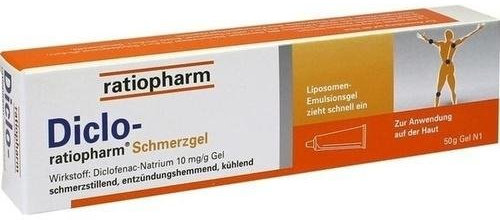 DICLO RATIOPHARM Schmerzgel 50 g