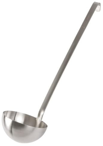 Cucharón de acero inoxidable 250 ml, duradero y ergonómico, ideal para sopas y salsas - Equipementpro