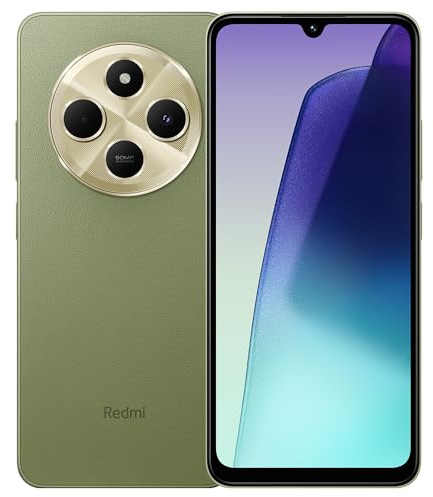 XIAOMI Redmi 14C Smartphone Android, pantalla de 6,88 pulgadas, 8 GB + 256 GB, 4G NFC, carga rápida 18 W, verde; sin cargador