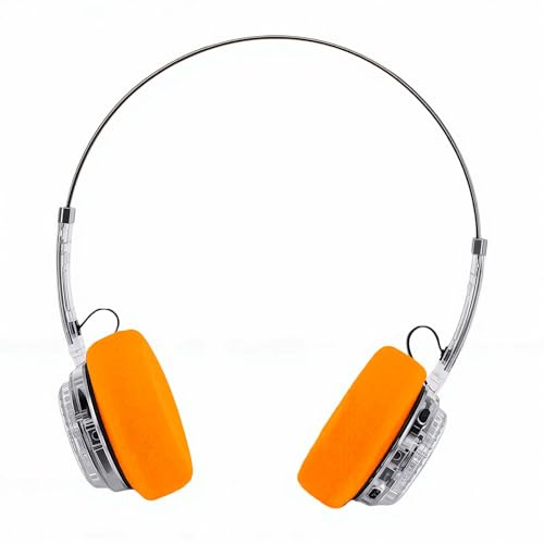 Annadue Auriculares Bluetooth On Ear, Retro Hi Res Wireless 6.0 40 Mm, Tiempo de Reproducción Liviano de 20 Horas con Micrófono Incorporado, Admite Conexión de Dispositivo Dual