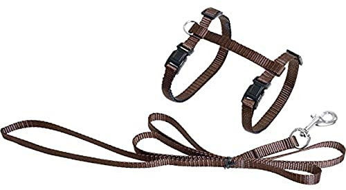 Karlie Art Sportiv Plus Geschirr und Leine L: 110 cm braun