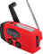 Radio Solaire et à Manivelle FM AM NOAA Portable - Radio d'Urgence LED Extérieure Avec Haut-Parleur 40 mm 8 Ω 1 W, Batterie 400mA
