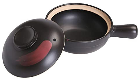 OKUMEYR Clay Casserole Pot Non-stick Kitchen Cookware for Soup and Stew Portable Design for Family Gatherings for Cooking Noodles and Braised Dishes