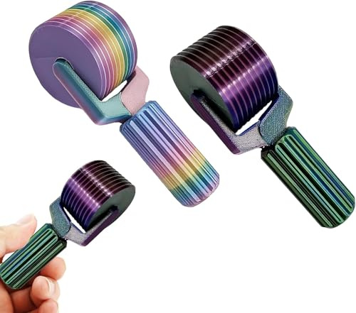 Starnearby 2 Stück Diamond Painting Roller Diamond Painting Zubehör Tragbar 2026 New 3D Printed Diamont Art Roller Tool Diamant Malerei Werkzeuge Kits für Erwachsene (Bunt + Grün)