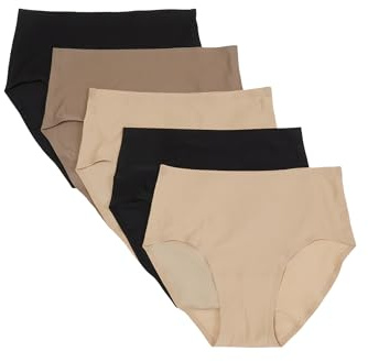 Chantelle Femme Softstretch Shorty Pack 5 Unités, Multicolore, Taille Unique