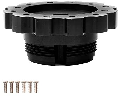 Aublinto Lenkrad Adapterplatte,Rennspiel Lenkradadapter Lenkrad Basis Adapter Lenkradnabe Distanzstückadapter Rennwagen Spiel Modifikation für PXN Lester V10