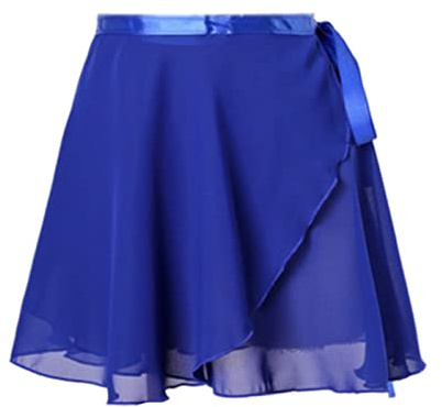 LUOFANG Falda de Baile Envolvente de chifón para Mujer, Falda Envolvente de Ballet clásica, Falda de Baile para niñas, Falda de Patinaje sobre Bufanda, Ropa de Baile