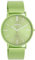 Oozoo Vintage Damen Uhr Limettengrün - Armbanduhr Damen mit 20mm Lederarmband - Analog Damenuhr in rund C20330