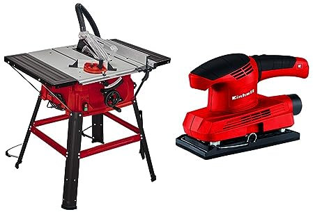 Einhell Mesa de corte TC-TS 2025/2 U + TH-OS 1520 - Lijadora orbital