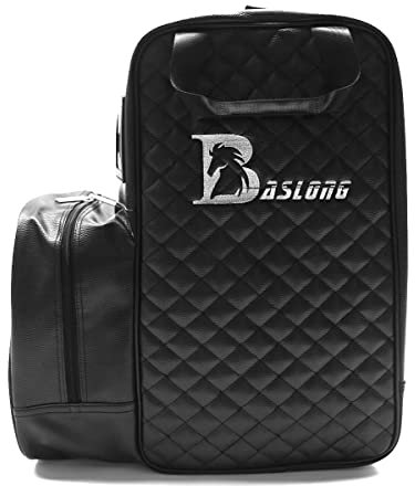 Sport Tent Reittasche für Helm und Stiefel Kombitasche Stiefeltasche Leder PU Reitstiefeltasche mit helmfach Tragetasche Groß Schwarz