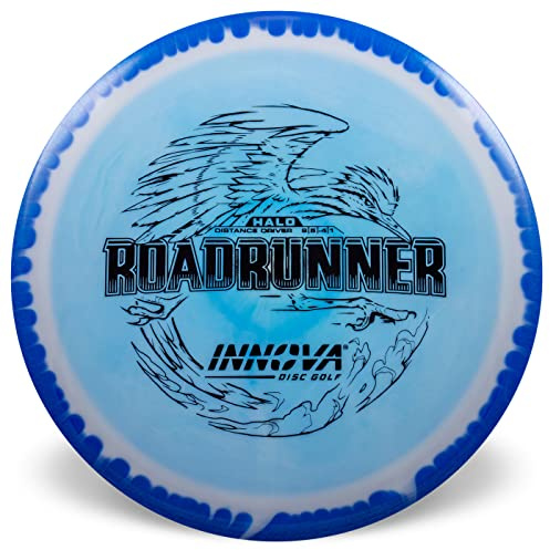 Innova Halo Star Roadrunner Disc Golf Distance Driver – Understable Disc Golf Driver Reliable and Straight Disc Golf Driver (Colors Will Very) (160-164g)