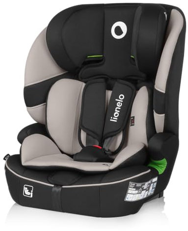 LIONELO Seggiolino Auto BILLY i-Size per Bambini 76–150 cm (15 mesi–12 anni) Installazione ISOFIX o cintura, Poggiatesta 10 Liveli, Protezione laterale, TopTether, Cinture a 5 punti, Ultima Norma R129