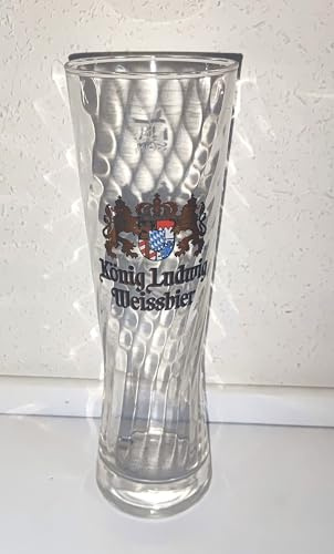 Rahm AngiesStrickZauber venduto: KRE LUDWIG/WHITE BIER GLAS/Limited Edition/1 x 0,5 litri/bicchiere da birra/bicchiere di grano