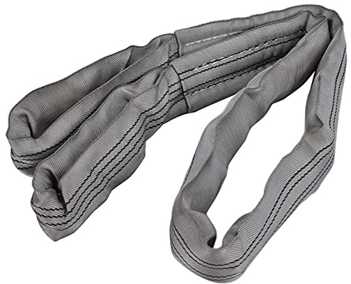 Imbracatura di Sollevamento Rotonda di Grado Industriale - Imbracature Ad Anello PES Durevoli - Forniture per Gru Largo 85 Mm Affidabile per e Porti (#4)